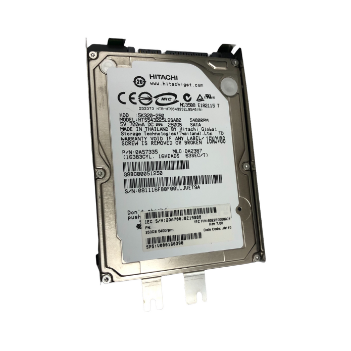 S0417 Laptop Hard Drive HDD Hitachi HTS543225L9SA00 250GB — MDTECHUSA